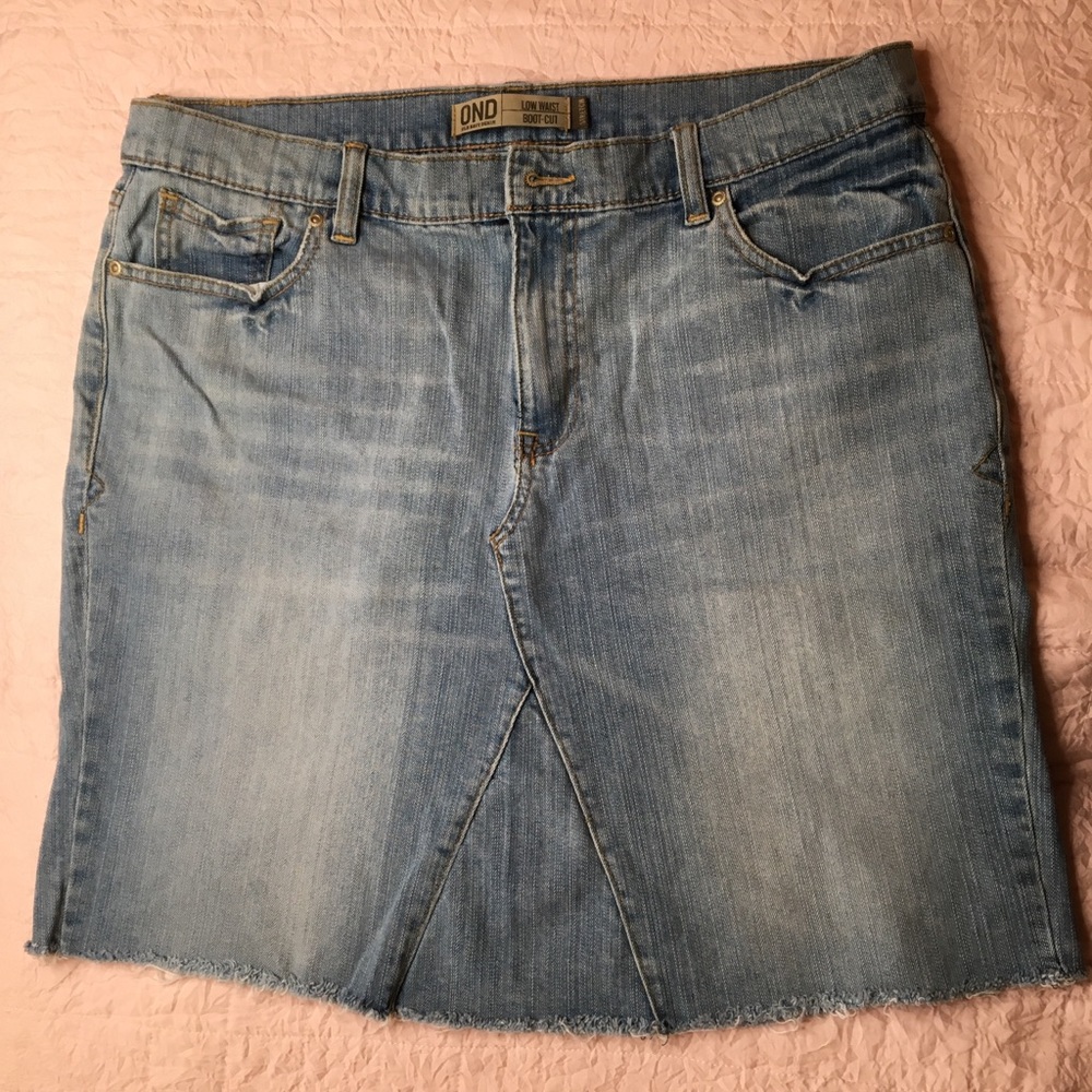 Old navy denim mini skirt